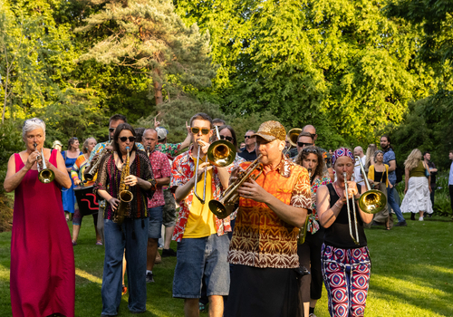 Shunpike live at Kelburn Garden Party